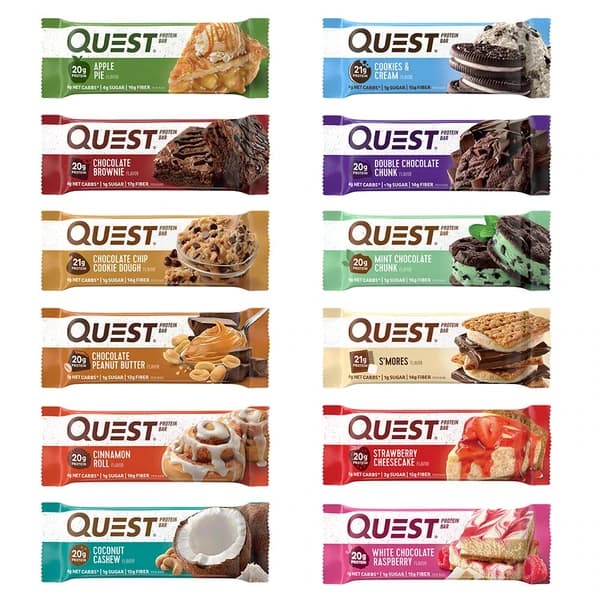 Quest Nutrition Protein Bars (12-Pack)